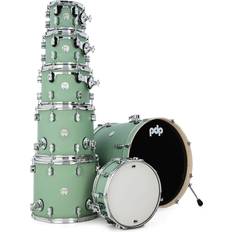 Ride Trumset PDP by DW Shell set Concept Maple Finish Ply Satin Seafoam, PDCM2217SF