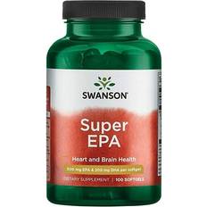 Swanson Fedtsyrer Swanson Super EPA 100 Bløde Kapsler 100 stk