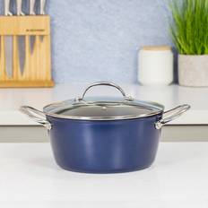 Blackmoor Blackmoor 67479 Blue Pro Ovenproof with lid 24 cm