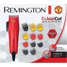 Remington Colour Cut Hair Clippers 9 Variable Trimming Combs Manchester United