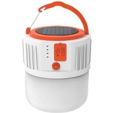 ExtraStar LED Portable Camping Torch Lantern and USB rechargeable PowerBank White