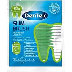 DenTek slim brush cleaners tapered bristles