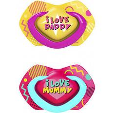Neon Love B 6-18m sut Pink 2 stk
