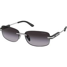 Prada PR 68ZS 1BC09S Silver \grey