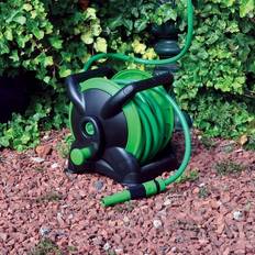 Hose Hanger Sets Samuel Alexander Kingfisher Metre Compact Pipe Reel Garden Watering 15m