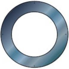 Brændeovne & Pejse KIERULFF Metalbestos skorsten uØ 550mm loftkrave 0-10°