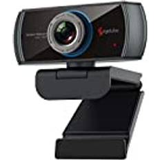 Webcams Angetube 1080P Webcam for Streaming,Angetube 920 PC Web Camera Calling Video Recording Cam for Windows Mac Conferencing Gaming Xbox Skype OBS Twitch Xsplit GoReact with Microphone & 100-Degree View Angle