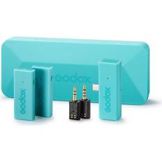 Verde Micrófonos Godox MoveLink Mini 2.4GHz USB-C Wireless Microphone Kit 2, Macaron Green