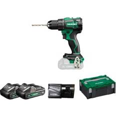 Hikoki Skruemaskiner Hikoki UD.18V DV18DE WHZ 70Nm 2x4.0Ah BL HITSYSTEM DRILLER