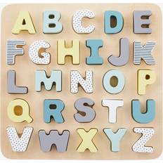 Vertbaudet Wooden Alphabet Puzzle Board FSC