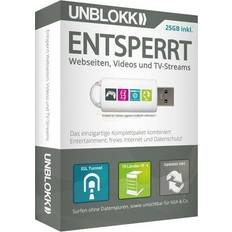 Software de Oficina Avanquest UnbloKK 2.0 (VPN-Software) Vollversion MiniBox 1 Benutzer 1 Jahr inkl. USB-Stick