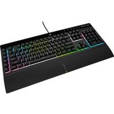 Corsair k55 rgb Corsair K55 RGB PRO XT kabelanslutet