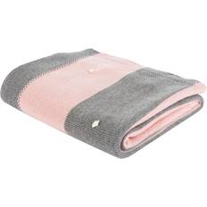 Baby Blankets Safavieh Bubble Stripe Baby Throw Blanket Grey/Pink