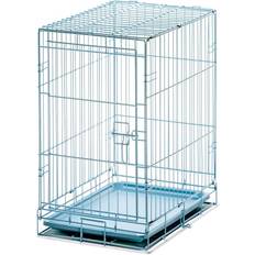 Carlson Pet Small Blue Single Door Wire Crate, X