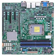 SATA II (3.0 Gbit/s) Hauptplatine SuperMicro MBD-X13SAQ-O Micro ATX Server Motherboard