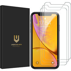 Screen Protectors Unbreakcable tempered glass screen protector compatible for iphone xr [3-pack]