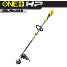 Grass Trimmers Ryobi P20101BTL One 18-Volt Lithium-Ion Cordless Attachment Capable Brushless String Trimmer Tool-Only