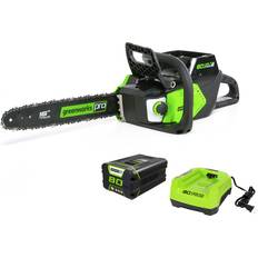 Chainsaws Greenworks Greenworks Pro 80V 16-Inch Brushless Cordless Chainsaw, 2.0Ah Battery and Charger Included CS80L211