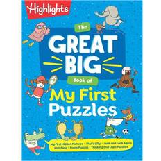 The Great Big Book of My First Puzzles (Heftet)