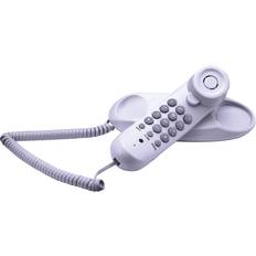 Landline Phones Home Plus 1 Handle Analog Telephone White