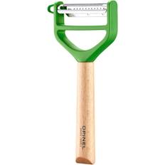 Verde Sbucciatori Opinel Pelapatate T-Duo di Legno Verde Sbucciapatate