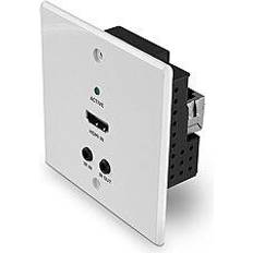 Wireless Audio & Video Links Lindy Cat.6 HDMI 4K60 IR RS-232 HDBaseT EU Wall Plate Extender