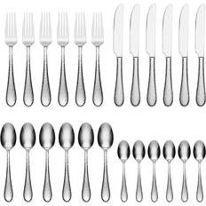 Oneida Tibet Hammered Cutlery Set 24pcs