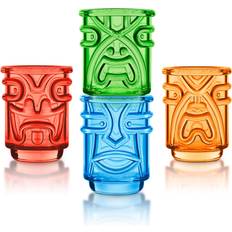 Shot Glasses Final Touch TIKI Stackable Shot Glass 4pcs