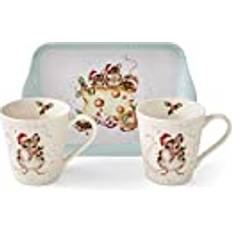 Wrendale Designs Holly Jolly Christmas Mugg
