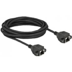 DeLock Cat6a S/FTP RJ45 - RJ45 F-F 5m
