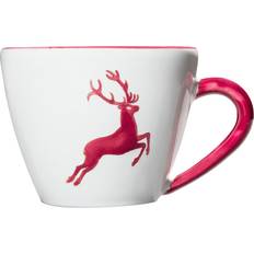 Bordeauxrot Hirsch Cappuccino