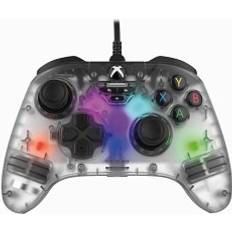 Transparent Handkontroller Snakebyte GAMEPAD RGB X Gaming-Contoller Transparent für Xbox Series S, X, PC