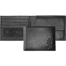 Ausweisfächer Geldbörsen oxmox Leather RFID Pocketbörse Lizard - black