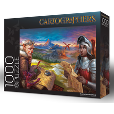 Thunderworks Games Cartographers of Nalos Cartographers Puzzle 1000 Pieces