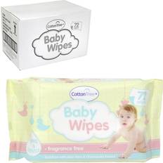 Cotton Tree Cotton Tree ESSENTIAL BABY WIPES, 72pk