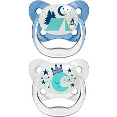 Dr. Brown's Babyudstyr Dr. Brown's PV22008 Prevent Orthodontic Sutteflaske Blue Light 6-18 2-Pak