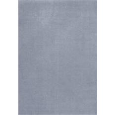 Round - Wool Carpets Layered Layered Classic solid Blue cm