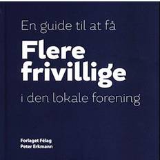 Flere frivillige i den lokale forening. Peter Erkmann-Bog