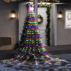 Luces de Árbol de Navidad vidaXL Para 320 LEDs 375 cm - Multicolor Luces de Árbol de Navidad