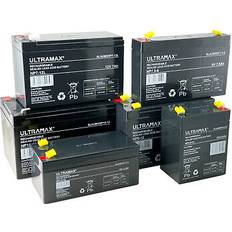 Ultramax 12v 6v rechargeable alarm security battery