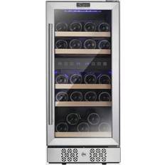 Wine Coolers Empava 15" Dual Zone Wine Blue