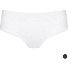 Stretch Knickers Sloggi Go Allround Lace Midi Briefs - White