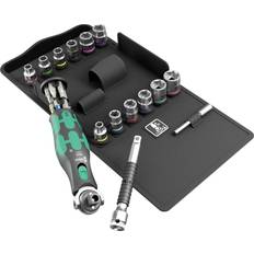 Wera zyklop pocket Wera 8009 Zyklop Pocket Set 4 3/8''-1/4'' 27 stk Topnøgle