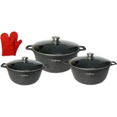 Topf set Cheffinger Xxl-kochtopf 6 tgl. topf Set mit Klappe