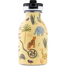 Vattenflaska av stål 250ml Jungle Friends 24Bottles