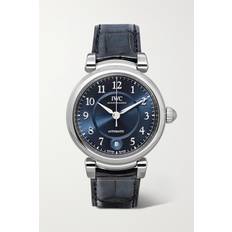 IWC Damklocka IW458312 Da Vinci Blå/Läder Ø36 mm