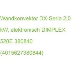Dimplex Panelelementer Dimplex DX 520E Vægmonteret Kondensator 2,0 kW