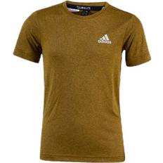 Gull Overdeler adidas Textured Tee Gold, Unisex, Tøj, T-shirt, Træning, Guld