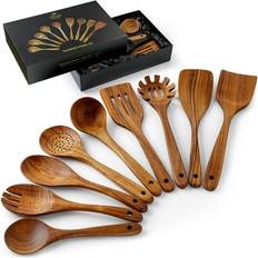 Wood Spatulas Zulay Kitchen 9-Piece Spatula