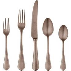 Mepra Pewter Bronze Place Cutlery Set